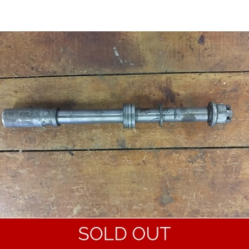 1982 Honda CB450T Hawk Front Axle Complete